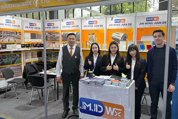 JMJD Presents Professional Booth at Uzbekistan Exhibition