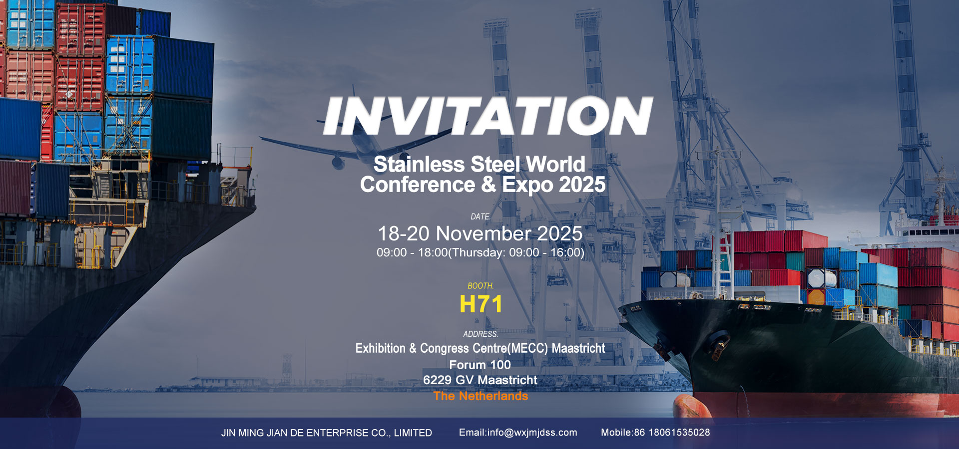 Stainless SteelWorld.Conference & Expo 2025 - JMJD