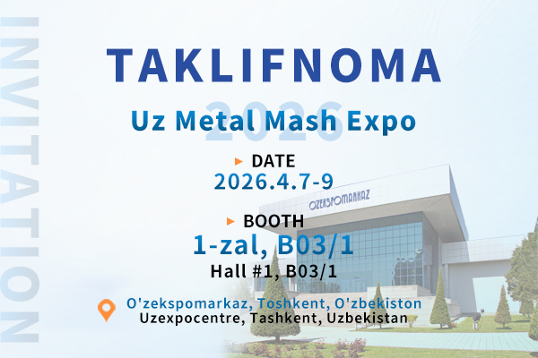 JMJD to Exhibit at TAKLIFNOMA Uz Metal Mash Expo 2026