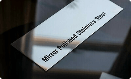 What is a stainless steel mirror plate？