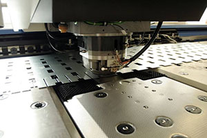 Sheet metal production line
