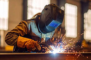 Steel surface finishing equipment